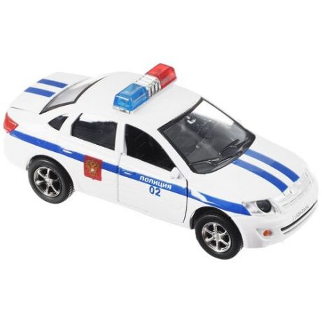 Легковой автомобиль ТЕХНОПАРК Lada Granta Полиция (SB-13-15-2) 1:43, белый