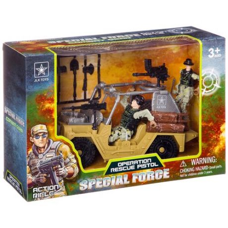 Набор пластмассовый: джип с солдатами "Special Force" (В87690)