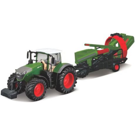 Bburago Модель трактора Fendt 1050 Vario with Cultivator