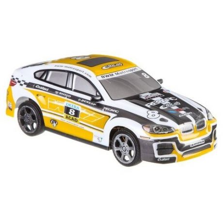 Легковой автомобиль Toys Toys Ралли (8808C), 19 см, желтый/белый/черный