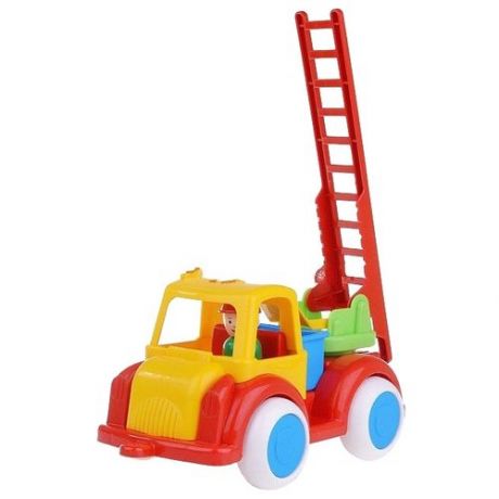 Пожарный автомобиль Форма Детский сад (С-60-Ф), 28.5 см, красный/желтый