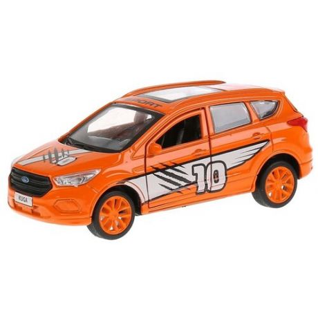 Легковой автомобиль ТЕХНОПАРК Ford Kuga Спорт (KUGA-S), 12 см, оранжевый