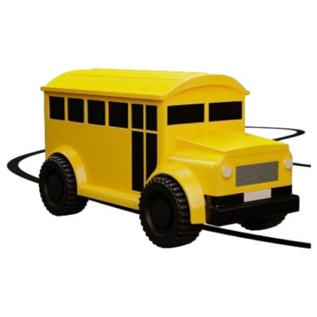 Автобус Gold Light индуктивный , 7 см, желтый/черный