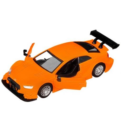 Легковой автомобиль Автопанорама Audi RS 5 DTM JB1200183 1:43, 10.8 см, оранжевый