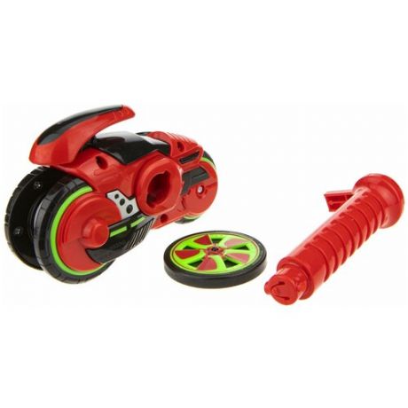 Колесо-гироскоп Hot Wheels Spin Racer Огненный Фантом, 12 см, красный