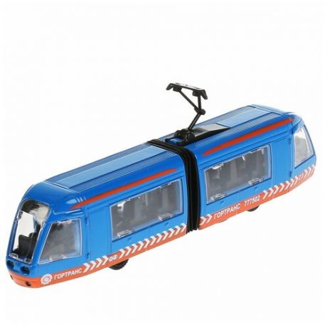 Модель Технопарк Трамвай с гармошкой инерционная 298492