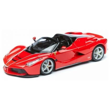 Bburago "Коллекционная машина BB 18-26022 1:24 LAFERRARI APERTA RED, Красный"