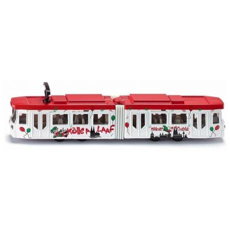 Трамвай Siku 1615 1:55, 19.7 см, красный