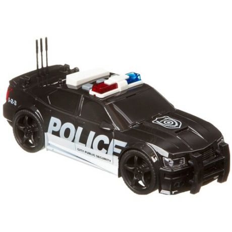 Легковой автомобиль BONDIBON Полиция (BB4071) 1:20, 19 см, черный