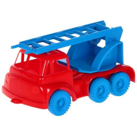 Машинка ZEBRATOYS Тоша (16-5078/П), 17 см, красный/синий