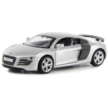 Гоночная машина Hoffmann Audi R8 GT (102792) 1:32, 14 см, серебристый