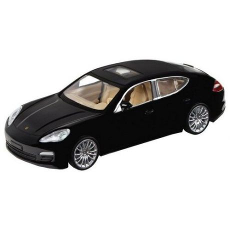 Машина "автопанорама" Porsche Panamera S, черный, 1/32, свет, звук, инерция, в/к 17,5*13,5*9 см
