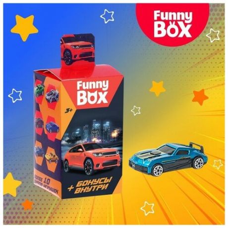 Набор для детей Funny Box «Машинка» Набор: инструкция, наклейки, микс