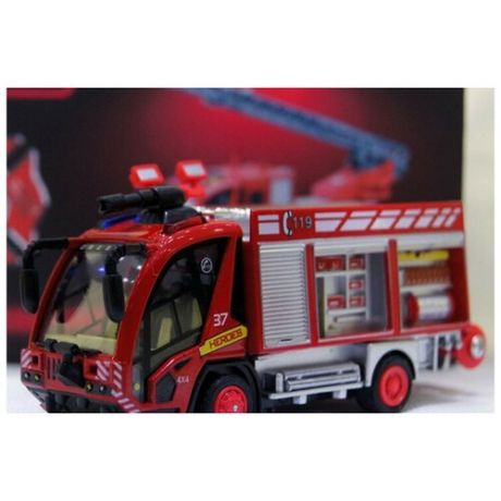 Радиоуправляемая пожарная машина City Hero 1:87 MYX 7911-5A (7911-5A)