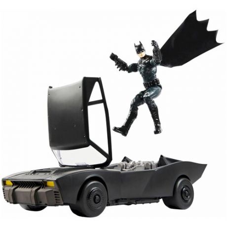 Фигурка BATMAN Бэтмобиль с Бэтменом, 30 см