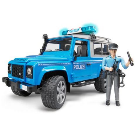 Игрушечные машинки и техника Bruder Land Rover Defender Station Wagon (02-597) с фигуркой 1:16