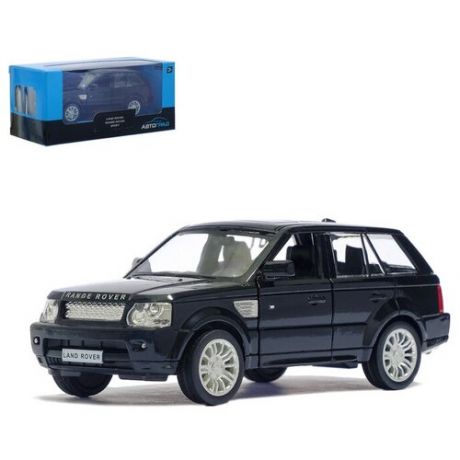 Машина металлическая LAND ROVER RANGE ROVER SPORT,1:32, открываются двери, инерция, цвет серый