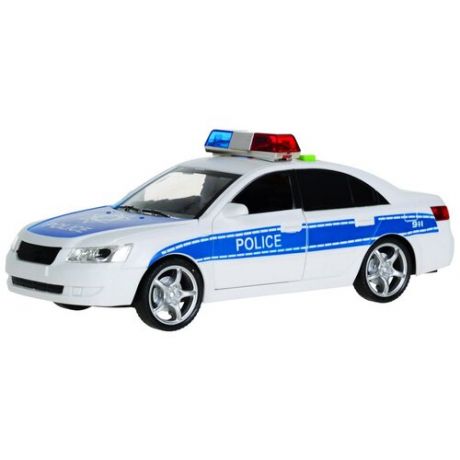 Легковой автомобиль DRIFT Полиция (57243), 29 см, белый/синий