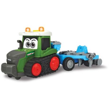 Трактор Dickie Toys Happy Fendt (3815003), 30 см, голубой/зеленый