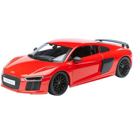 Машинка Maisto Audi R8 V10 Plus (36213) 1:18, серебристый