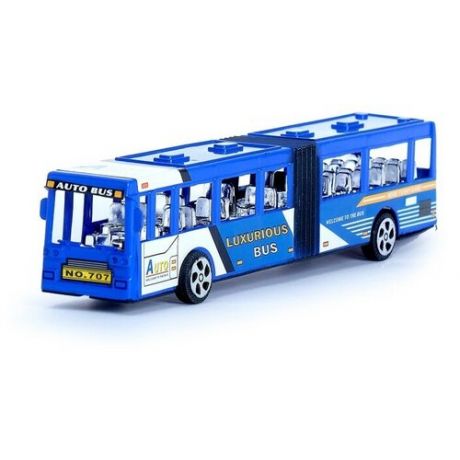 Автобус инерционный «Городской», цвета микс
