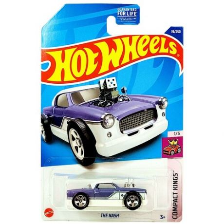 Hot Wheels Базовая машинка The Nash, бело-фиолетовая, C4982/HCT61
