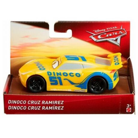 Cars (Mattel) "Тачки 3" Машинка Диноко Крус Рамирес / Dinoco Cruz Ramirez FMH60 / FFN47