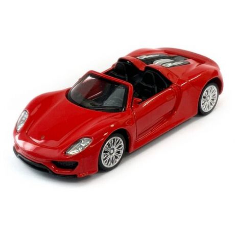 Машинка IDEAL Porsche 918 Spyder (масштаб 1:41), красный