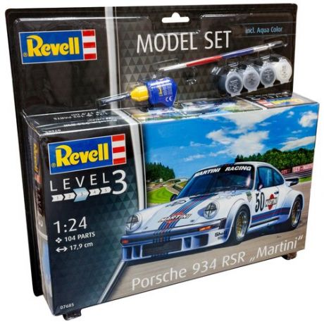 Автомобили Revell 67685 Revell Набор Автомобиль Porsche 934 RSR "Martini" (1:24)