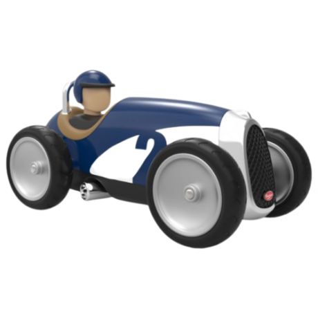 Гоночная машина Baghera Racing Car, 18 см, серебристый