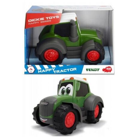 Трактор Dickie Toys Happy Fendt (3814008), 25 см, зелeный