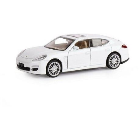 Машина "автопанорама" Porsche Panamera S, белый, 1/32, свет, звук, инерция, в/к 17,5*13,5*9 см