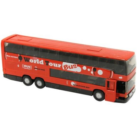 Модель автобуса Welly «Mercedes-Benz» 52190 красный
