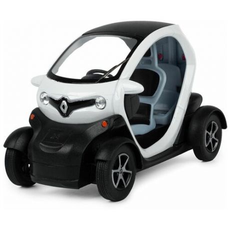 Металлическая машинка Kinsmart 1:18 «Renault Twizy» KT5111D, инерционная / Белый