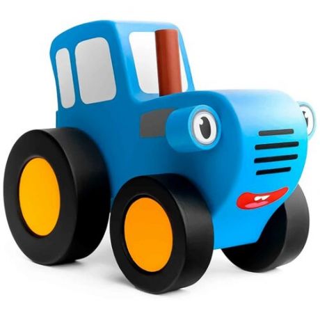 Игрушка деревянная Синий Трактор, Трактор, Bochart