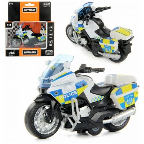 Мотоцикл металлический HOFFMANN 109419 POLICE 1:14