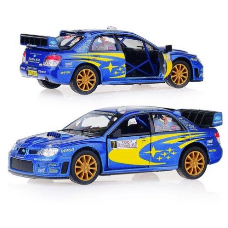 Коллекционная Модель Subaru Impreza WRC 2007 мет инерц. 1:36