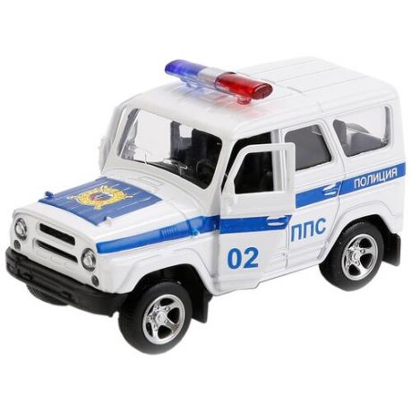 Внедорожник ТЕХНОПАРК УАЗ Hunter Полиция ППС (X600-H09018-R), белый