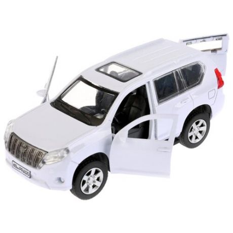 Внедорожник ТЕХНОПАРК Toyota Land Cruiser Prado 1:32, 12 см, черный