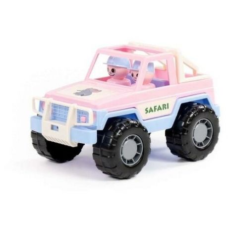 Полесье Автомобиль- джип «Сафари», цвет розовый