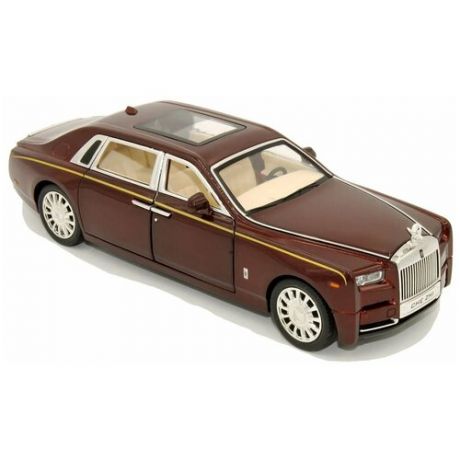 Металлическая машинка модель Rolls Royce Ghost Роллс Ройс Гост 1:24 21 см