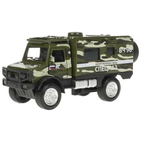 Модель машины Технопарк Военный грузовик, инерционный, свет, звук FY6066А-14SLМIL-GN