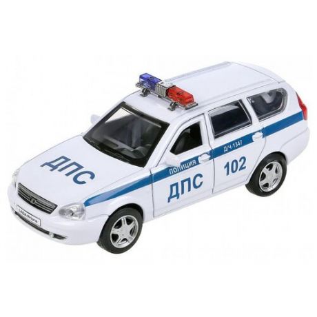 Модель машины Технопарк Lada 2171 Priora, Полиция, инерционная РRIОRАWАG-12РОL-WН