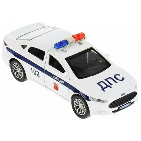 Машина металл "Форд Мондео полиция" 12 см Технопарк MONDEO-12POL-WH