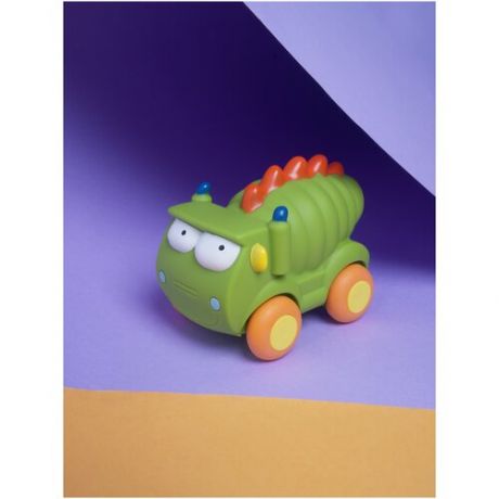Машинка инерционная Мокас Гринстр, детская машинка, монстрик, игрушка для мальчиков