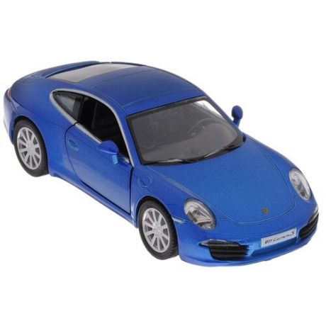 Легковой автомобиль RMZ City Porsche 911 Carrera S (554010Z) 1:32, темно-синий матовый