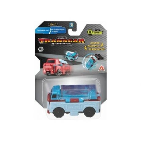 1toy Transcar Double: Дельфино- кар – Автовоз с лодкой, 8 см, блистер