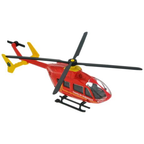Вертолет Siku 1647 1:87, 14.5 см, красный