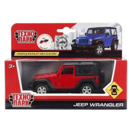 Технопарк Машина инерционная "Jeep wrangler