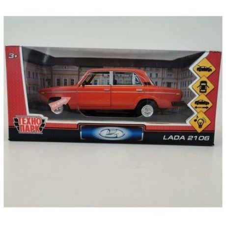 Машинка Технопарк Lada 2106 свет и звук 18,5 см